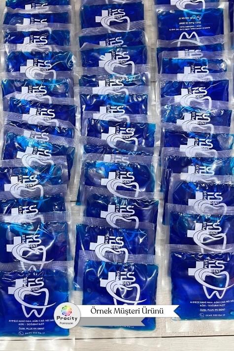 13 cm x 13 cm Baskılı Termojel