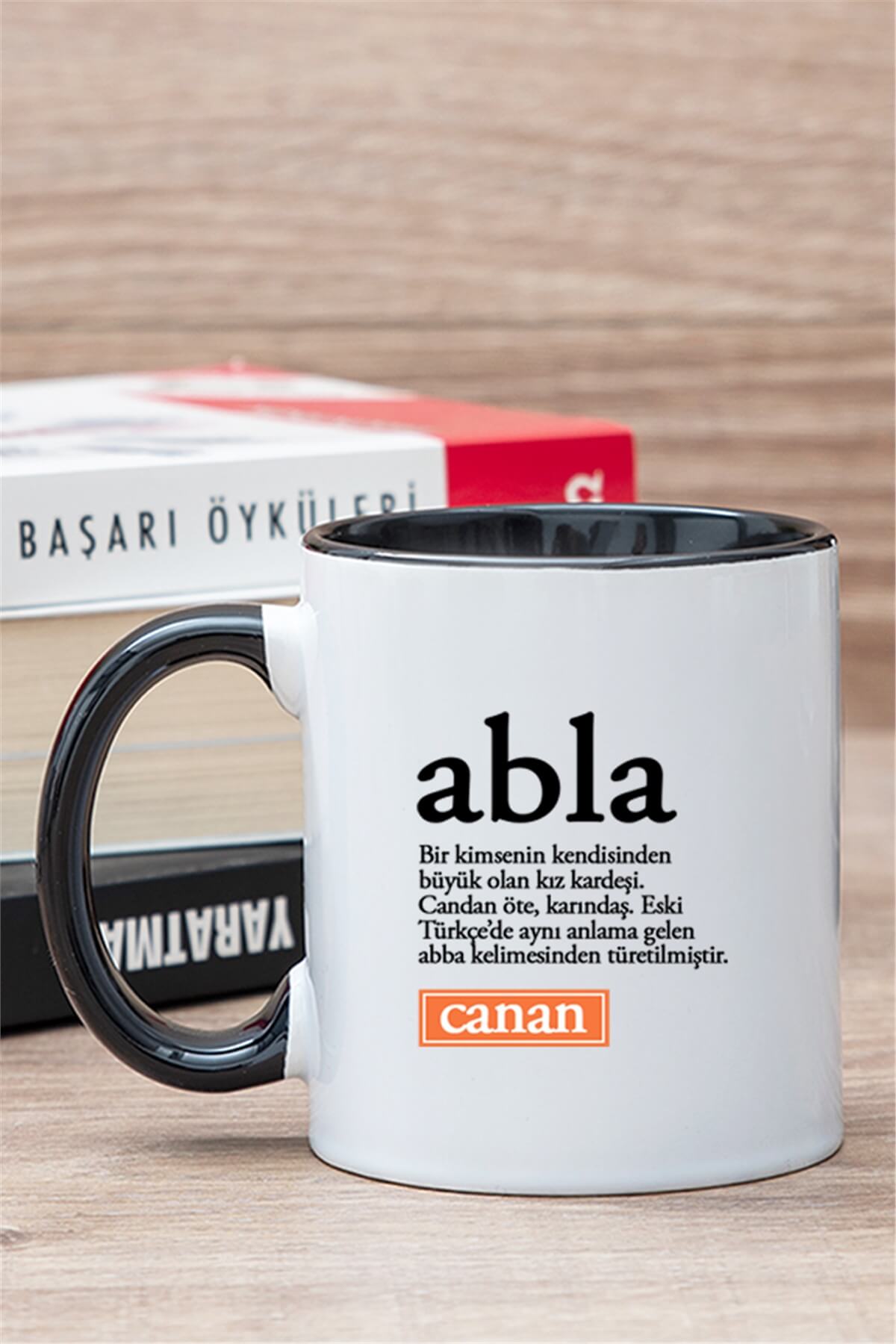 Abla Kelime Anlamı İçi Renkli Kupa Bardak