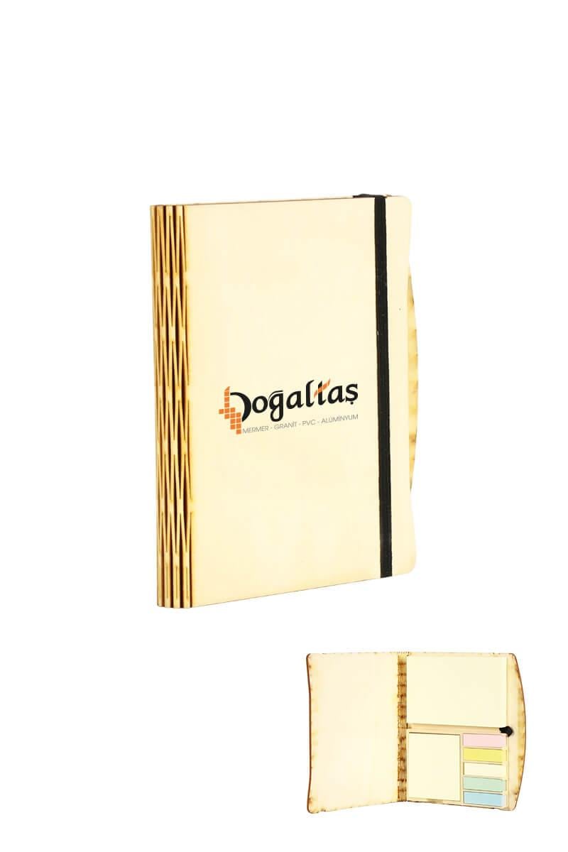 Ahşap Kapaklı Not Defteri 010-HA-PETK