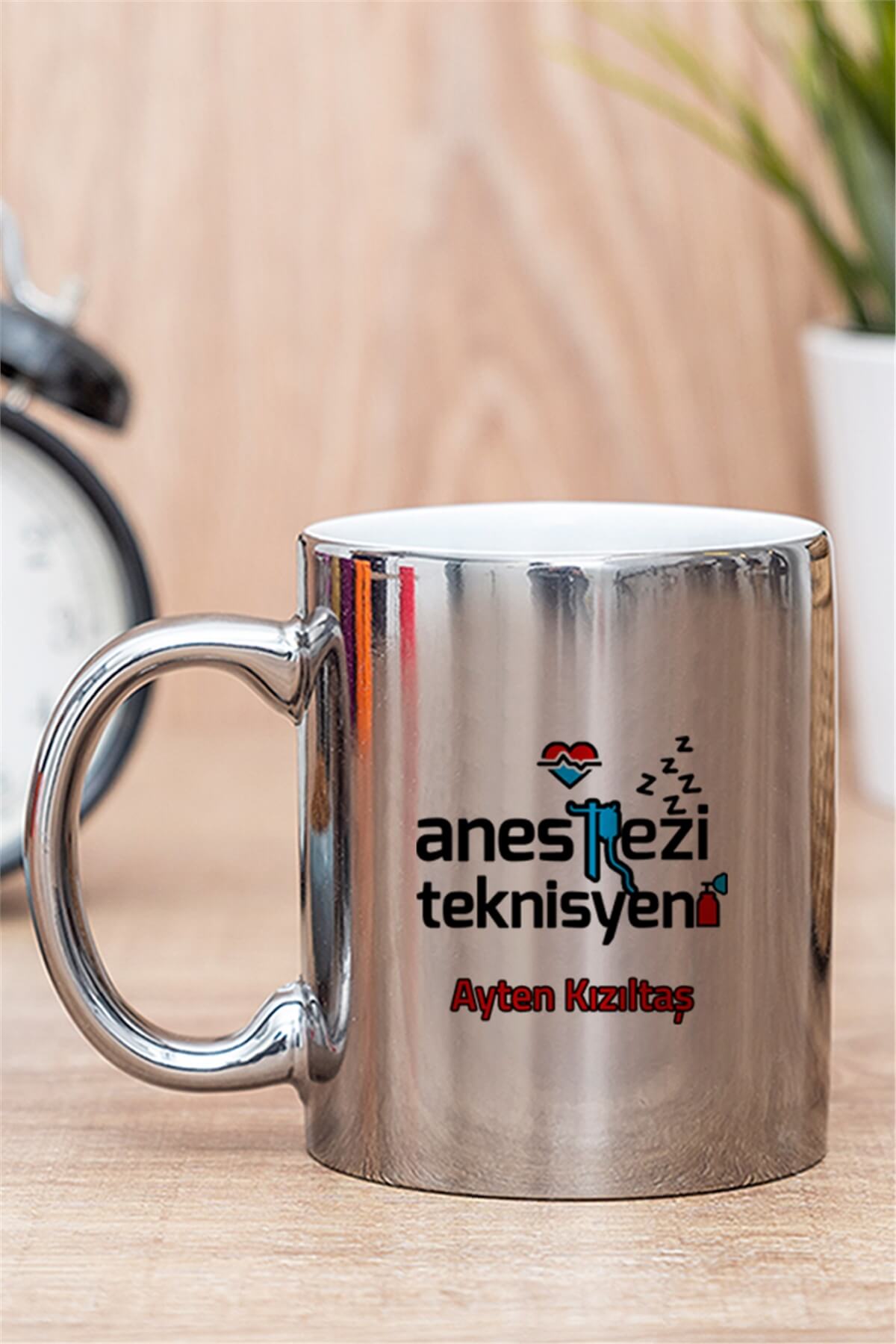 Anestezi Teknisyeni Gold - Silver Kupa Bardak