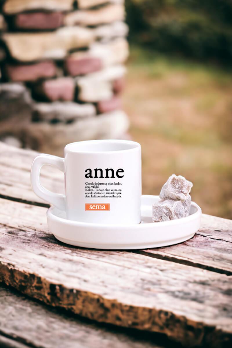 Anne Kelime Anlamı Concept Türk Kahvesi Fincanı