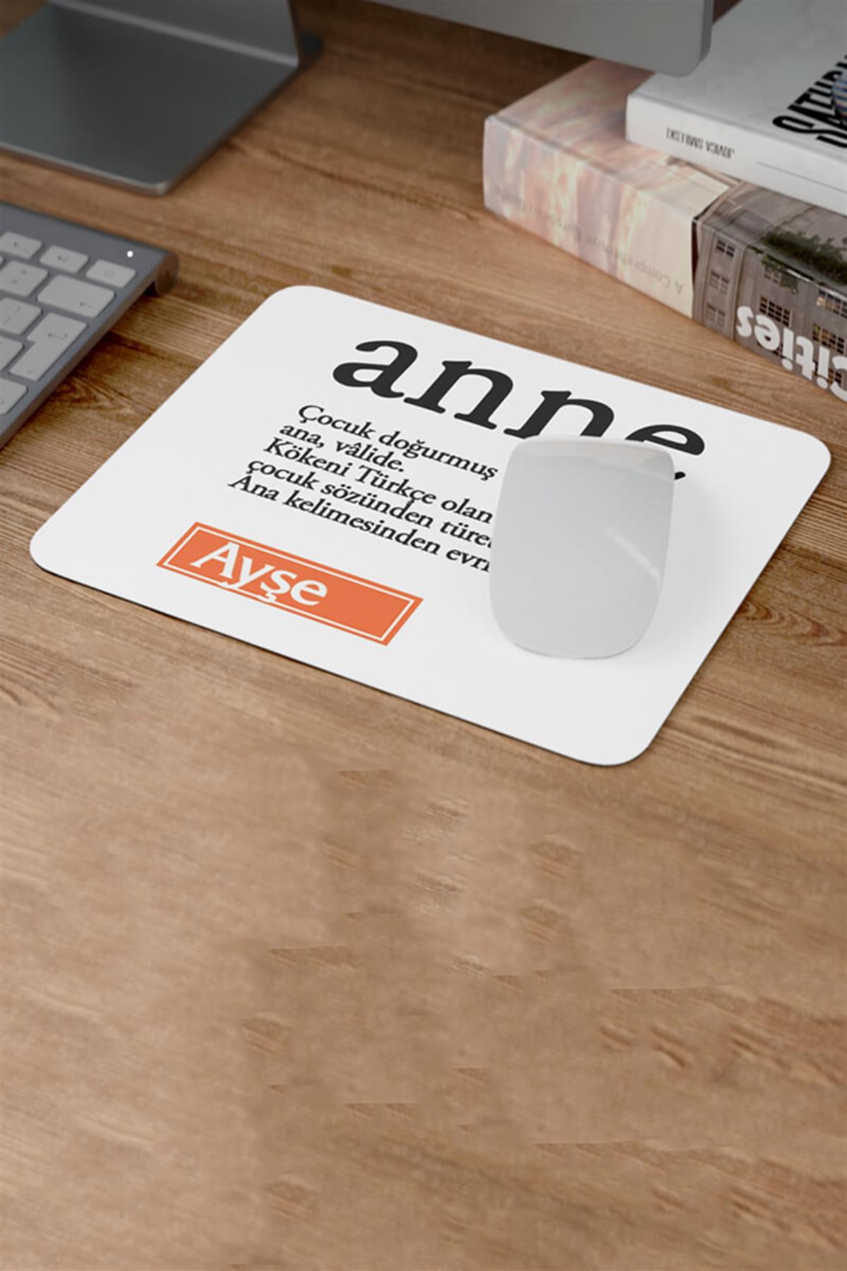 Anneler Günü Hediyesi Anne Kelime Anlamı Mouse Pad