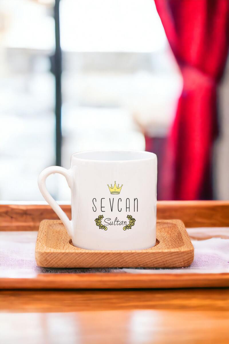 Anneler Günü Hediyesi Evimizin Sultanı Türk Kahvesi Fincanı