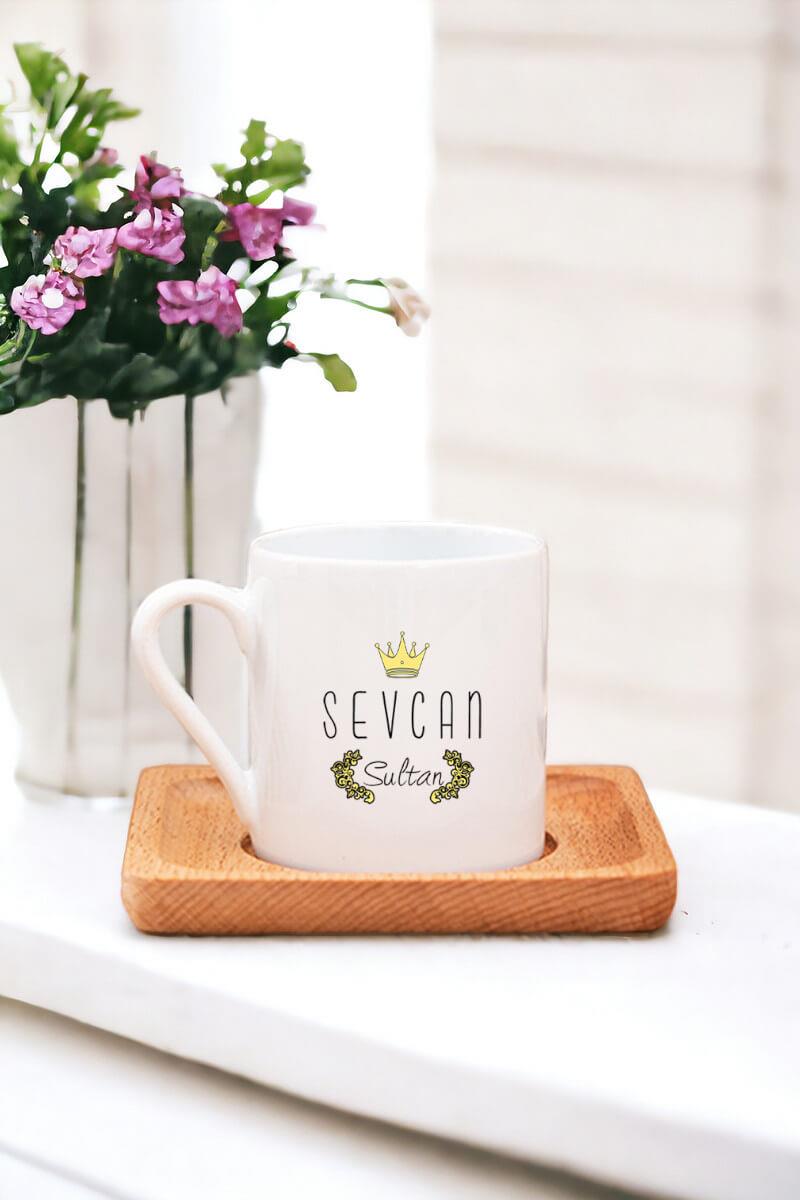 Anneler Günü Hediyesi Evimizin Sultanı Türk Kahvesi Fincanı