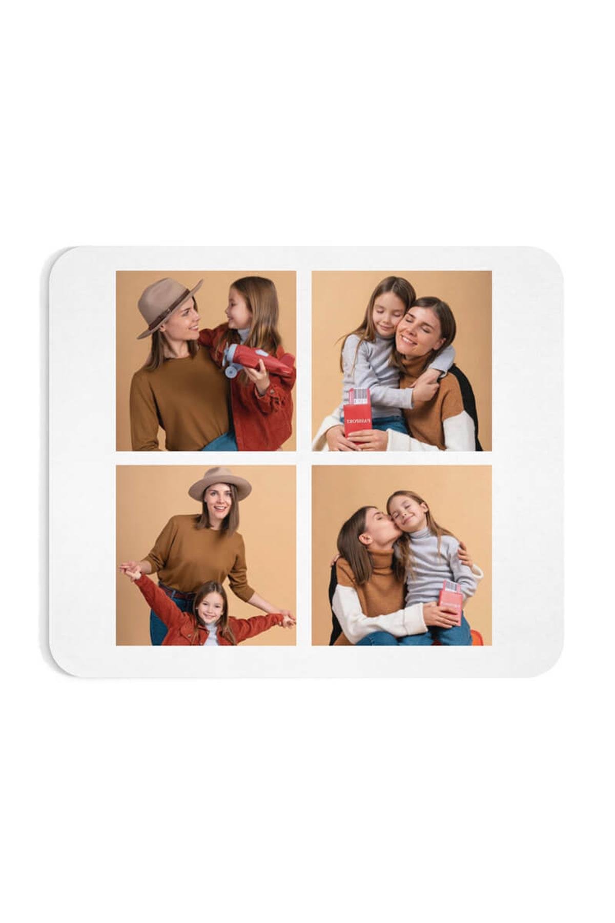 Anneye Ofis Hediyesi Fotoğraflı Mouse Pad