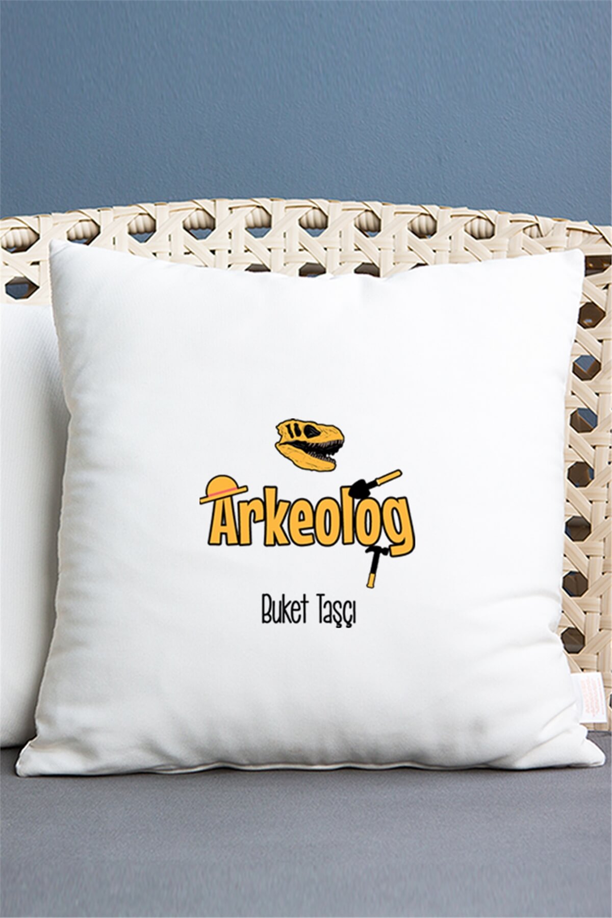 Arkeolog Saten Kare Yastık