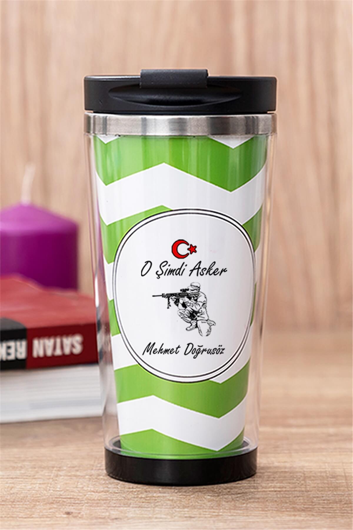 Askere Hediye Termos Bardak
