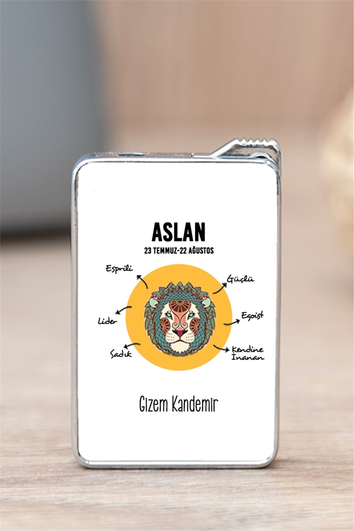 Aslan Burcuna Hediye  Çakmak