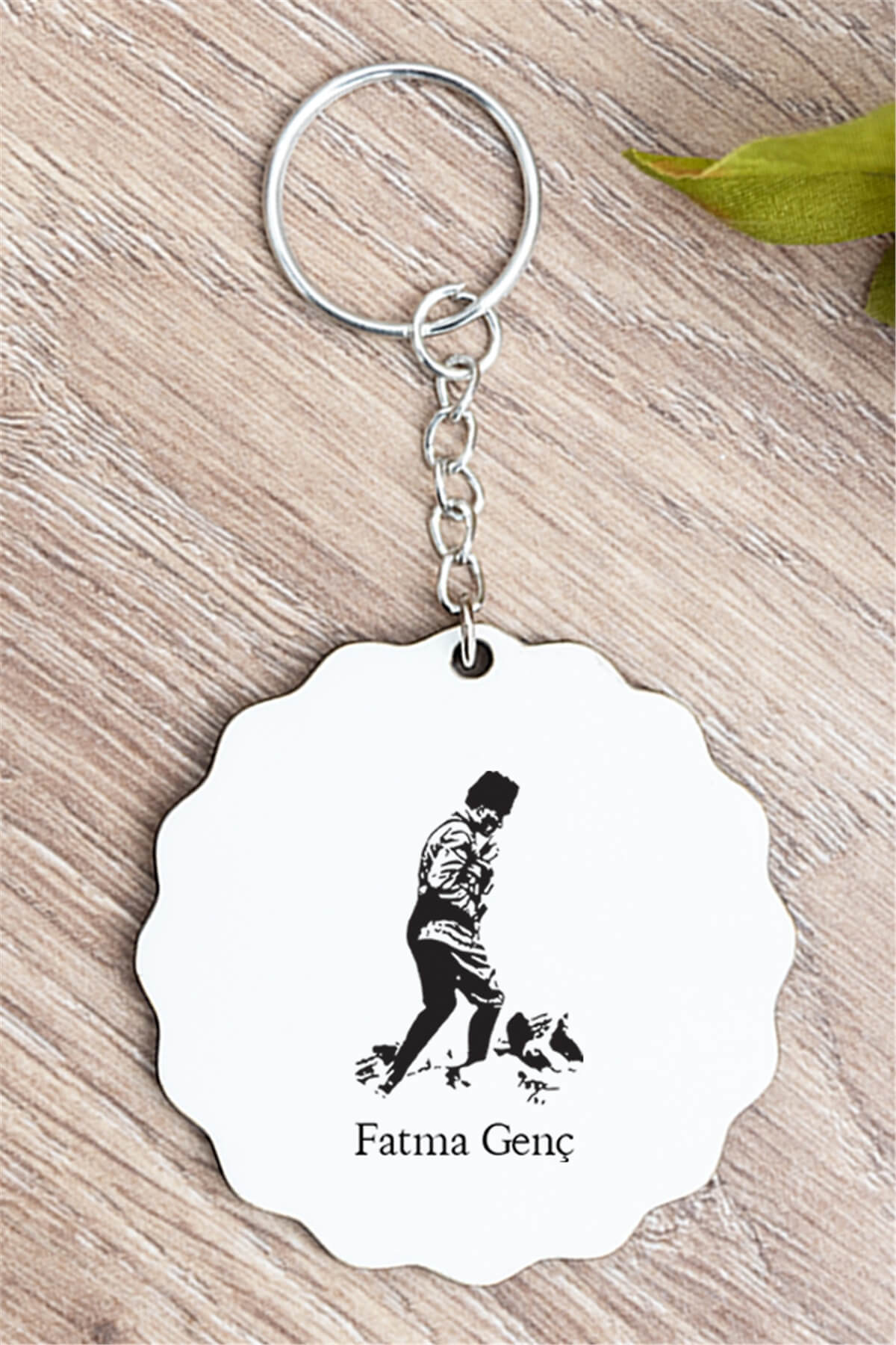 Atatürklü İsme Özel Anahtarlık