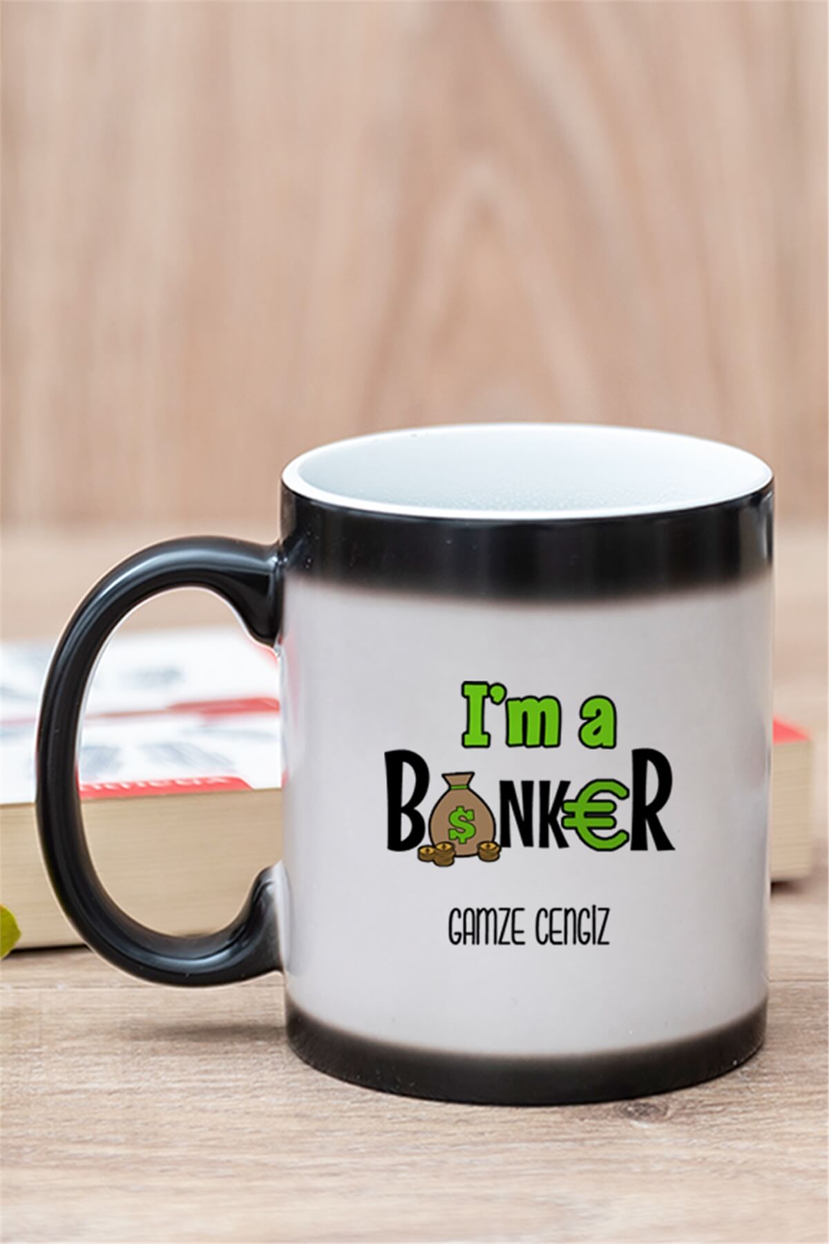 Bankacı Sihirli Kupa Bardak