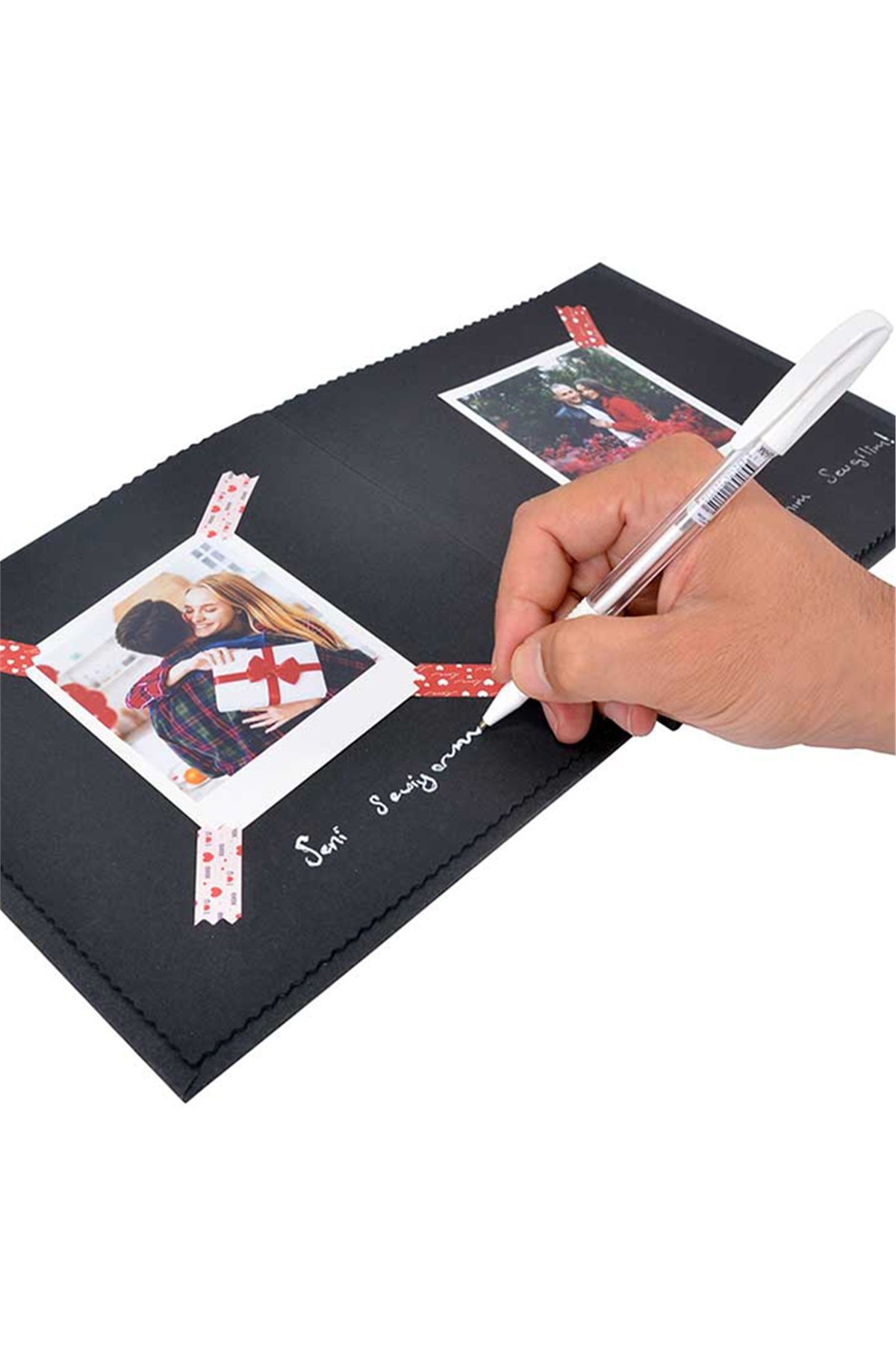 Baskılı 12 Fotoğraflı Kendin Yap Anı Defteri