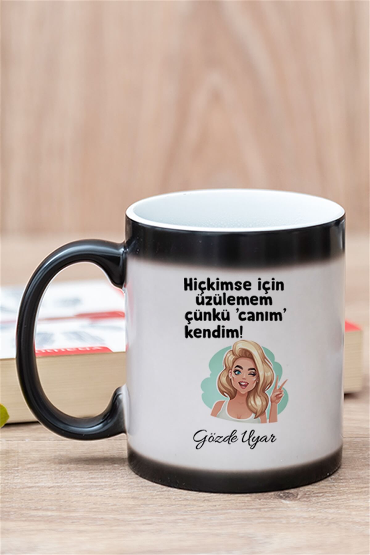 Canım Kendim Sihirli Kupa Bardak