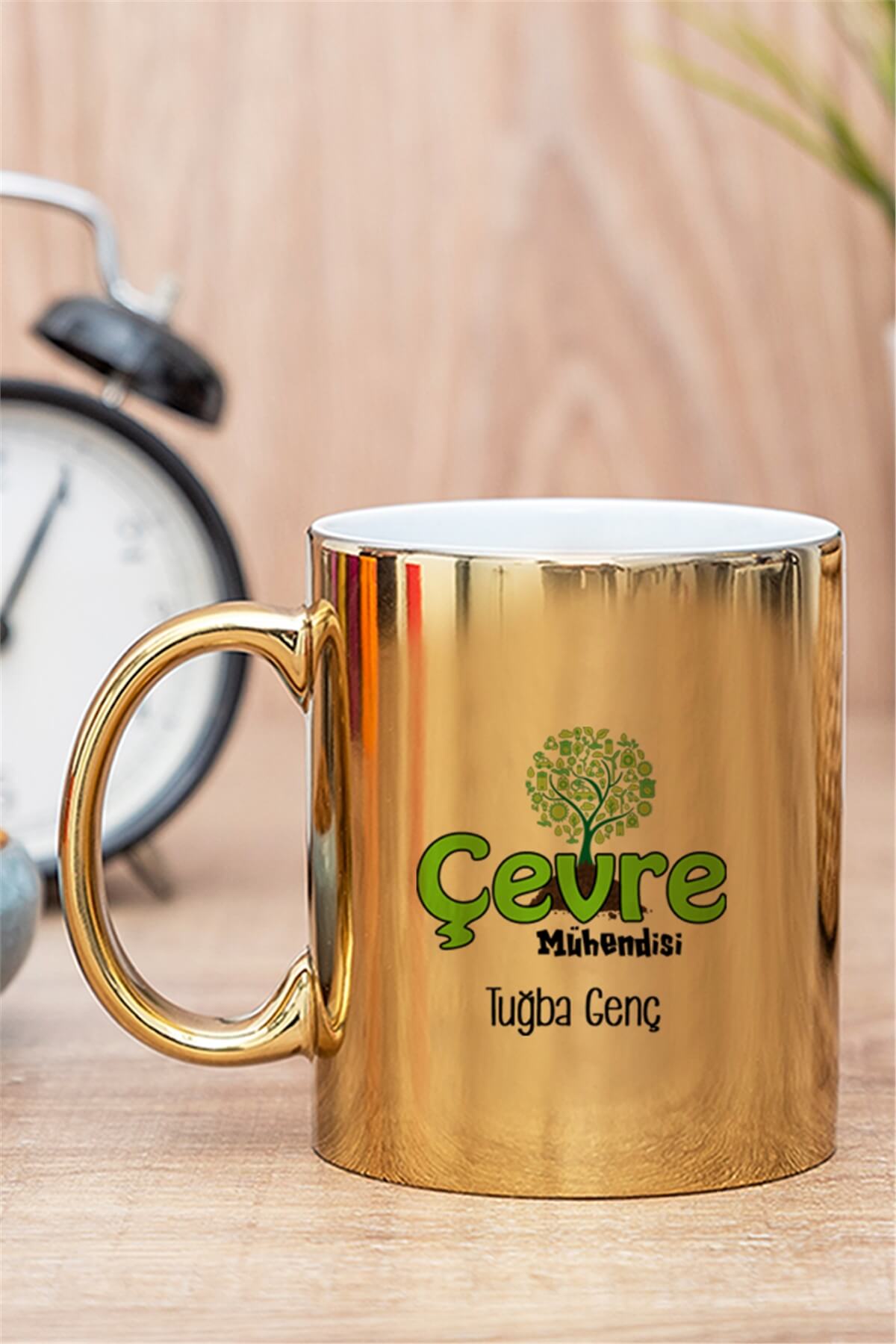 Çevre Mühendisi Gold - Silver Kupa Bardak