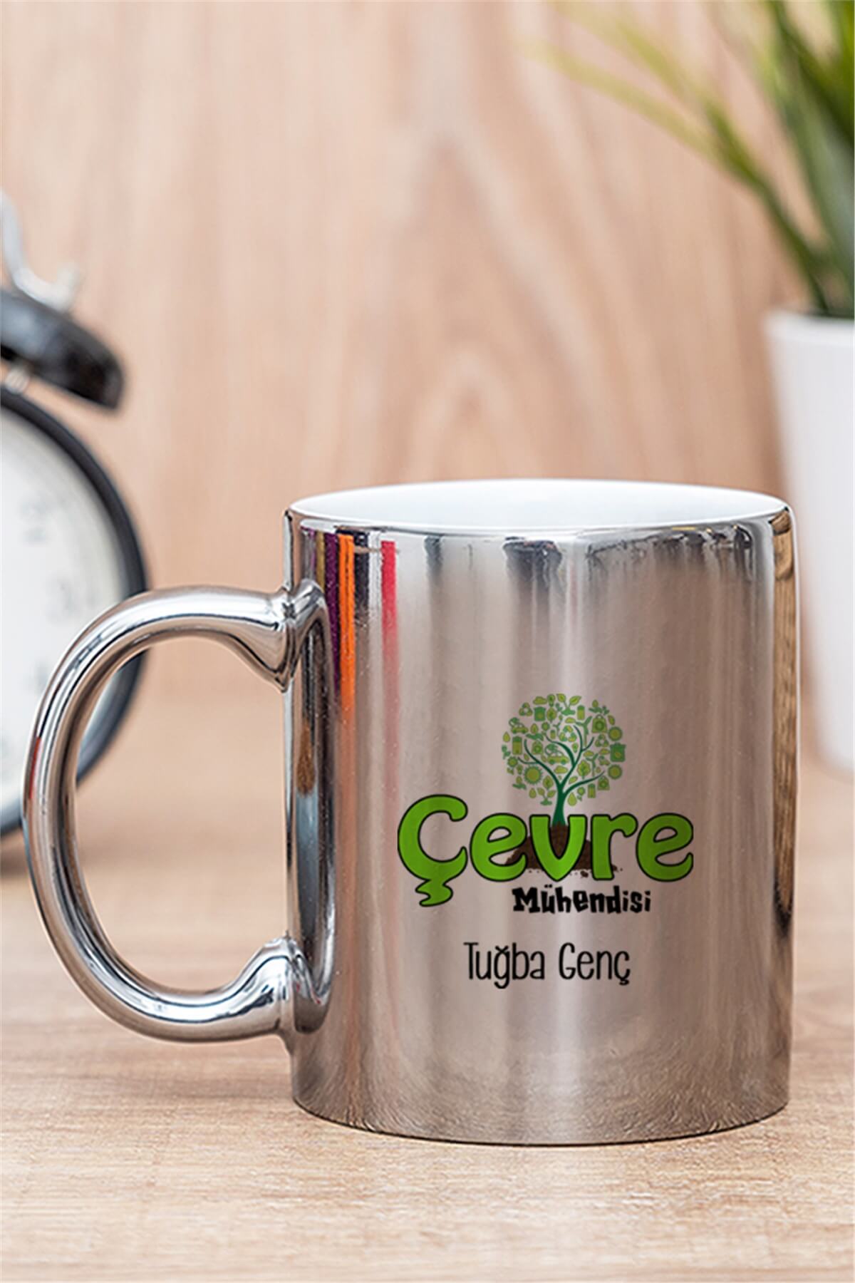 Çevre Mühendisi Gold - Silver Kupa Bardak