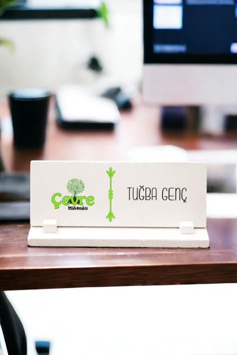 Çevre Mühendisi Taş Masa İsimliği