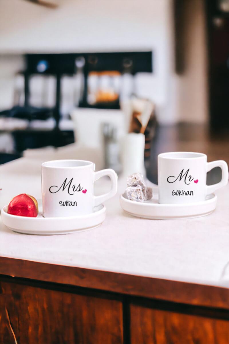 Çiftlere Özel İkili Concept Türk Kahvesi Fincanı