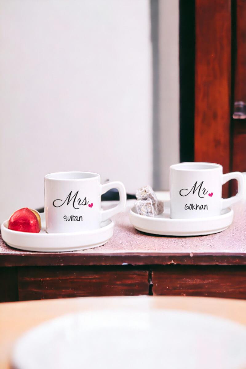Çiftlere Özel İkili Concept Türk Kahvesi Fincanı