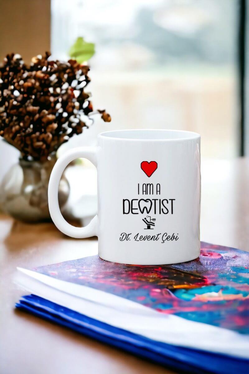 Dentist Beyaz Kupa Bardak