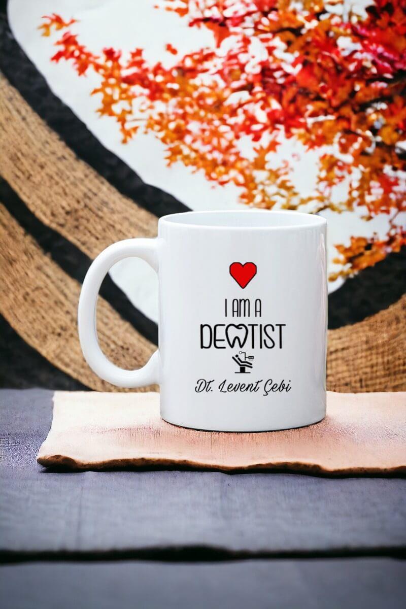 Dentist Beyaz Kupa Bardak