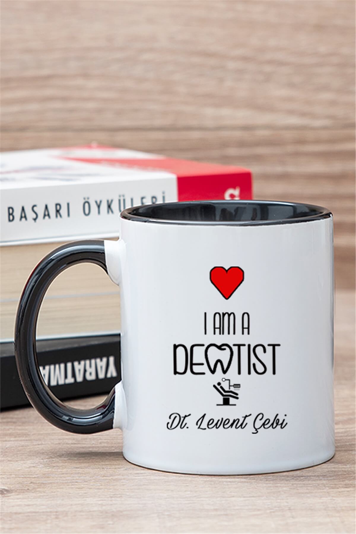 Dentist İçi Renkli Kupa Bardak