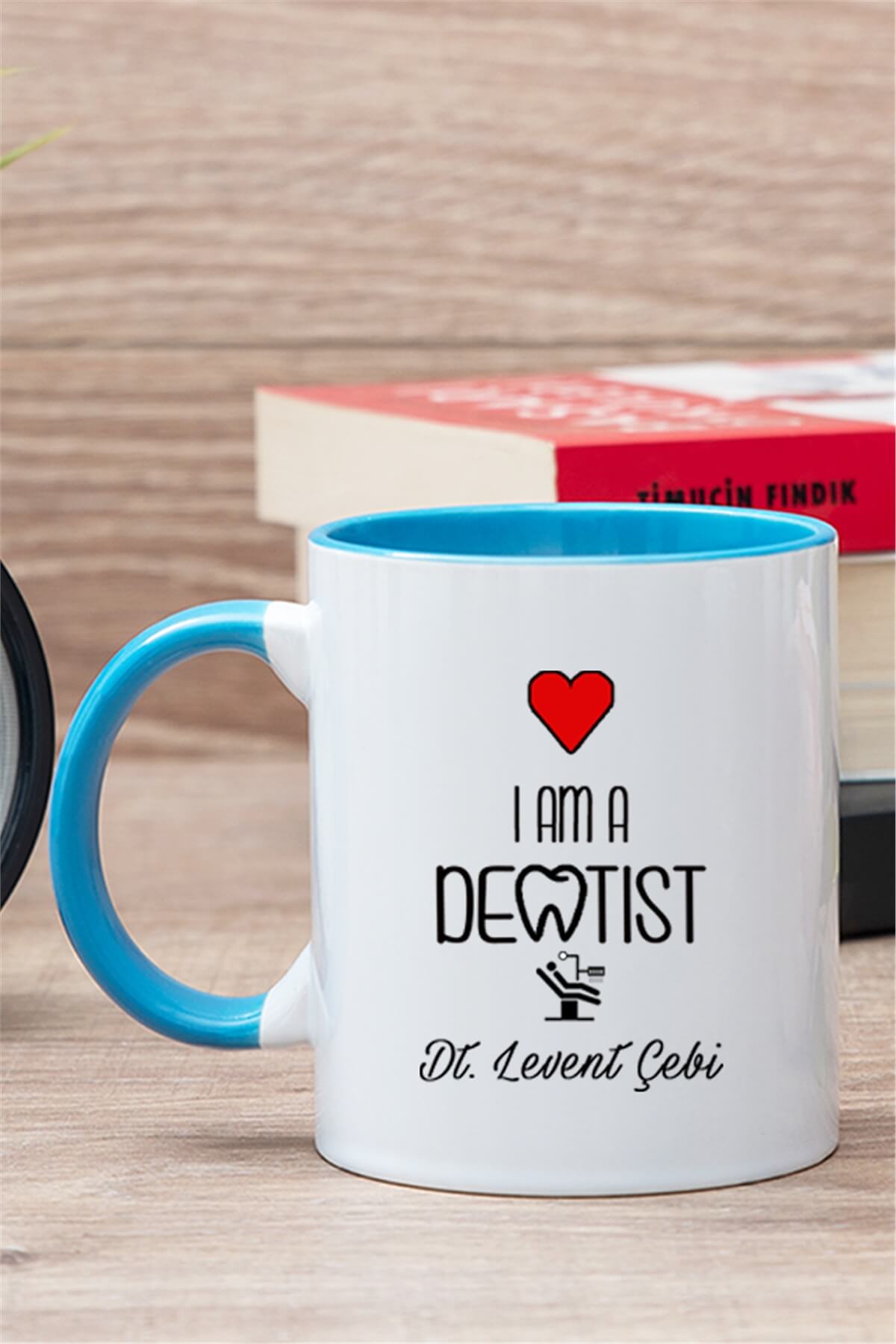 Dentist İçi Renkli Kupa Bardak