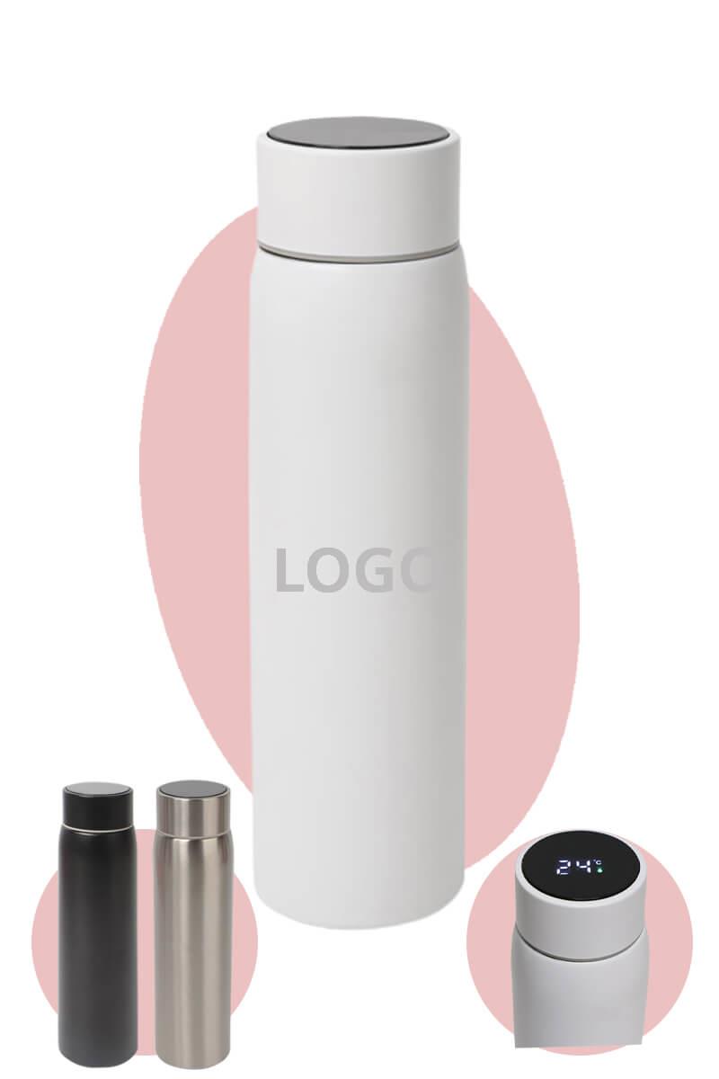 Dijital Isı Göstergeli 400ml Promosyon Çelik Termos 5153-PETK