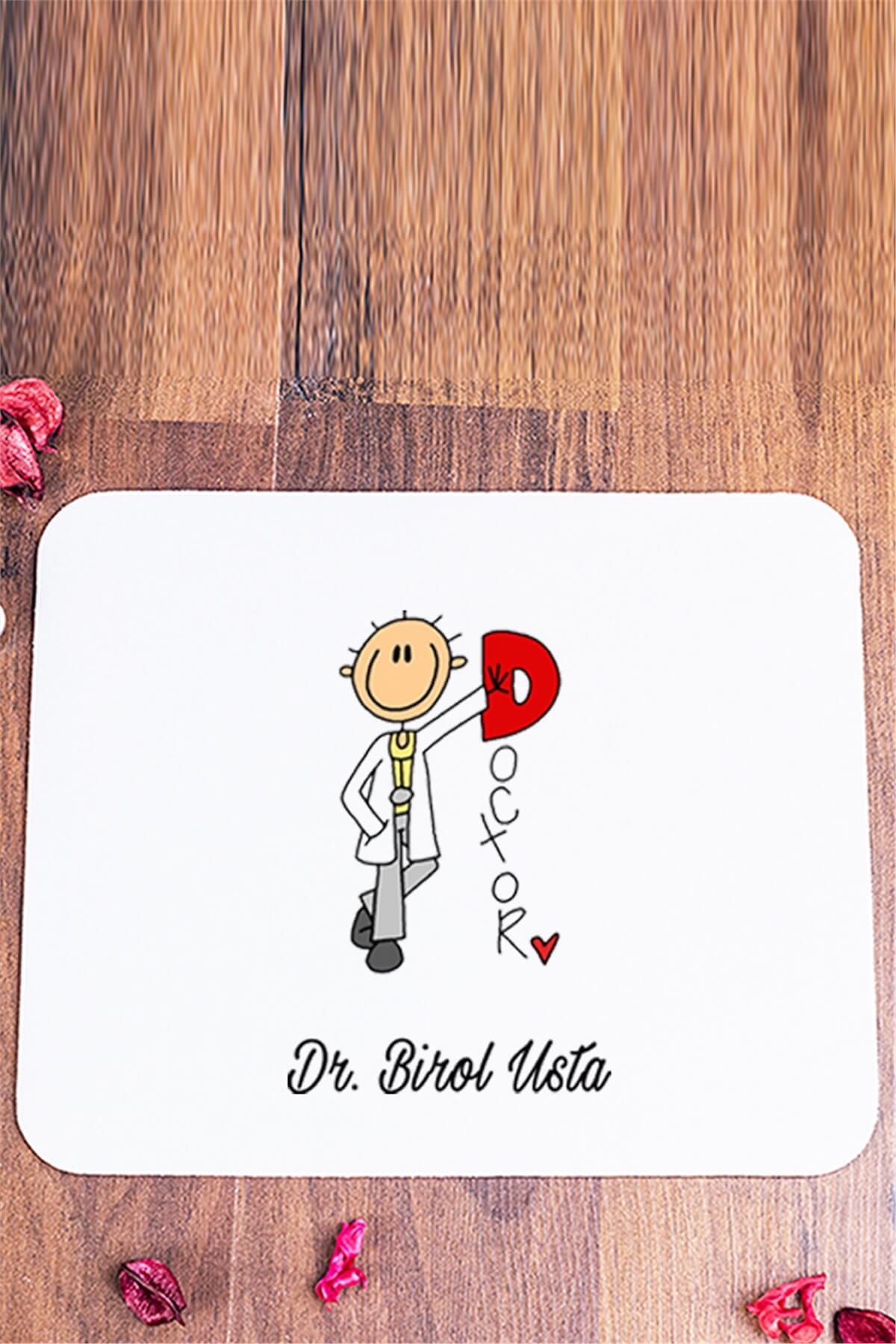Doktor Karikatürü Mouse Pad