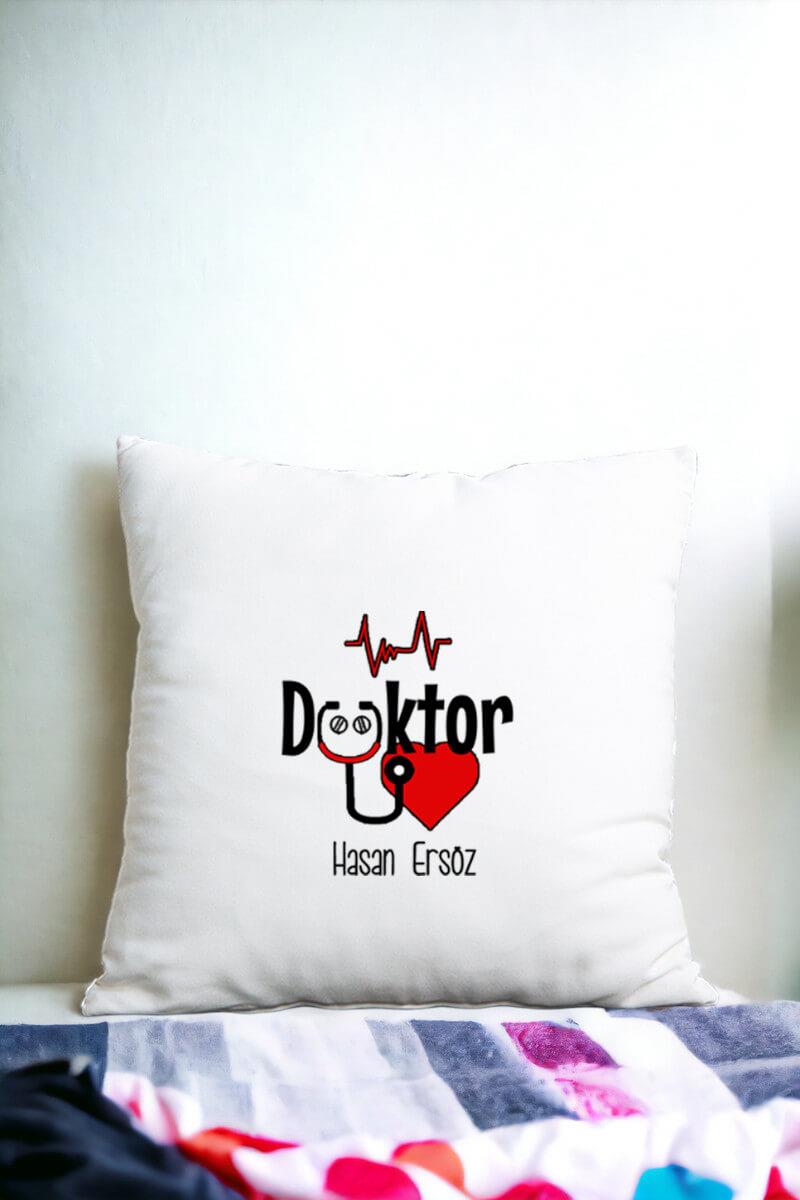 Doktor Saten Kare Yastık