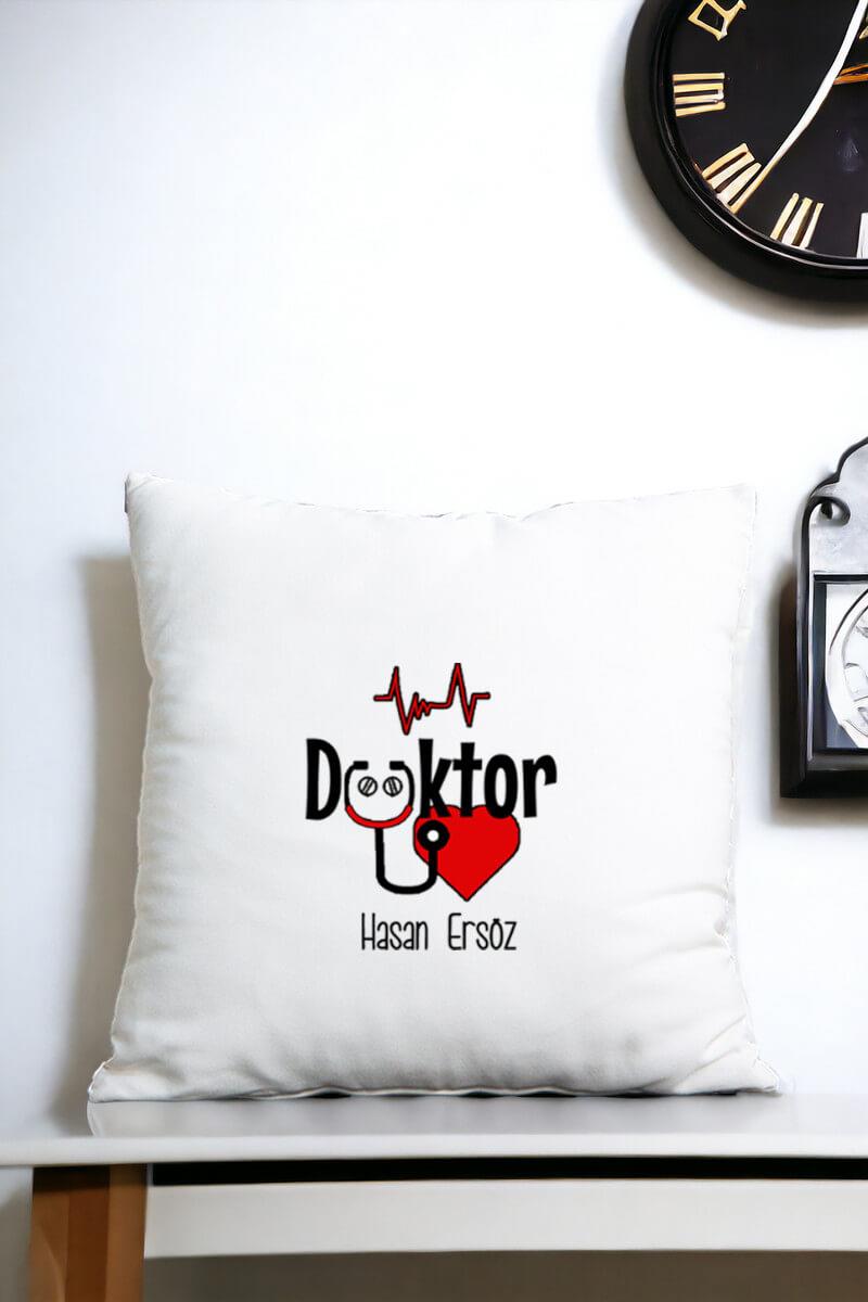 Doktor Saten Kare Yastık
