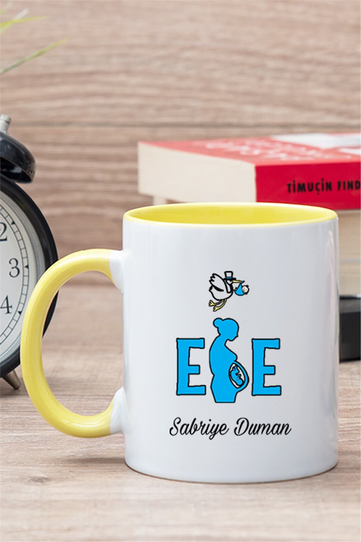 Ebe İçi Renkli Kupa Bardak