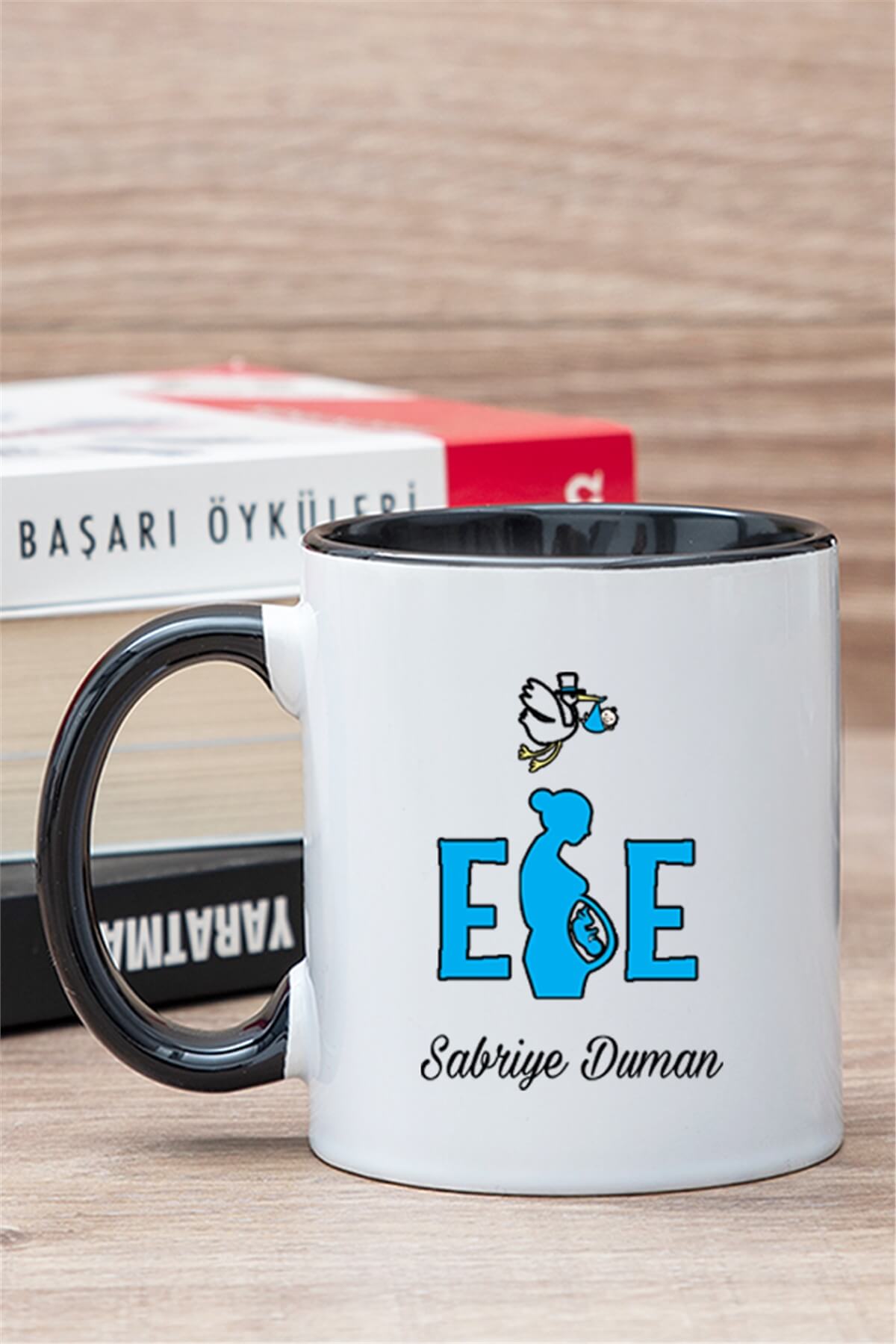 Ebe İçi Renkli Kupa Bardak