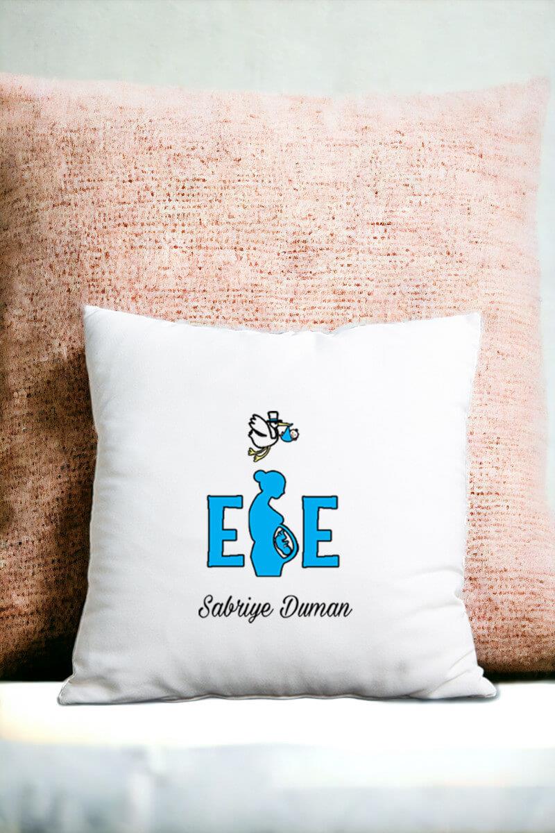 Ebe Saten Kare Yastık