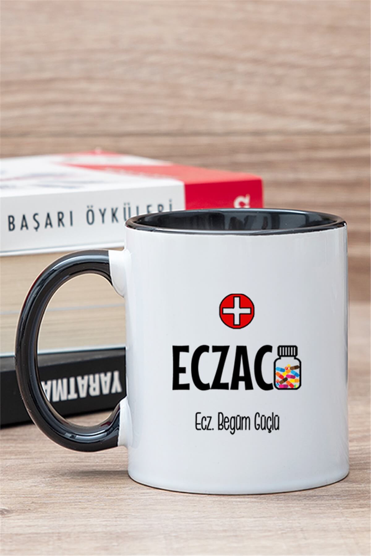 Eczacı İçi Renkli Kupa Bardak