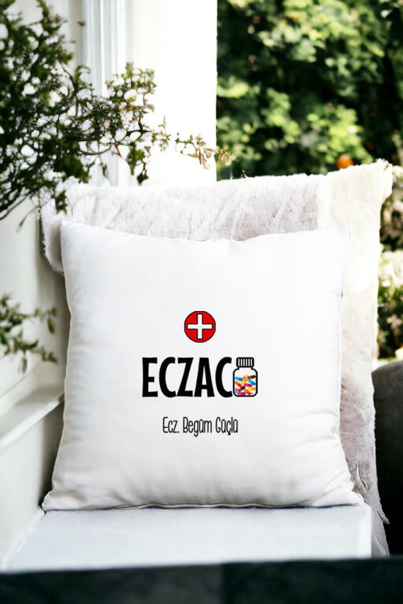 Eczacı Saten Kare Yastık