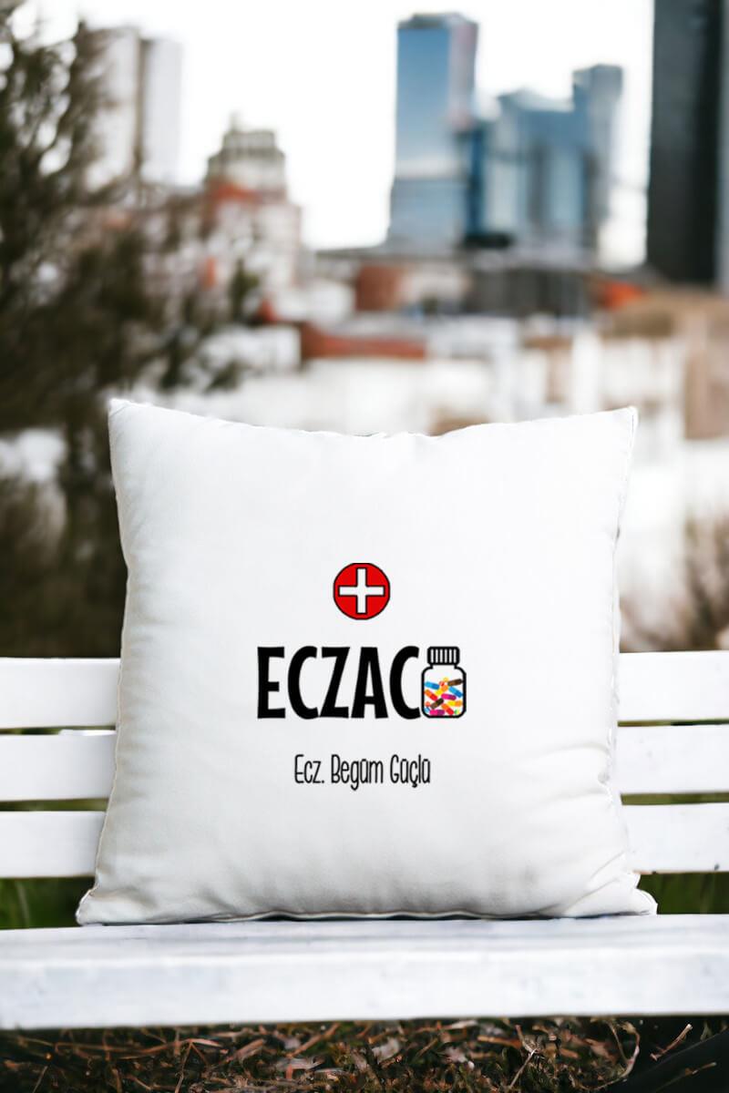Eczacı Saten Kare Yastık