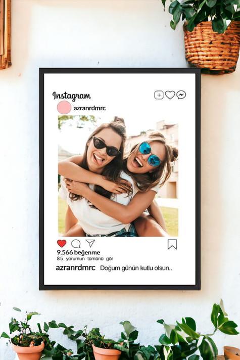 En Yakın Arkadaşa Doğum Günü Hediyesi İnstagram Tasarım Çerçeve