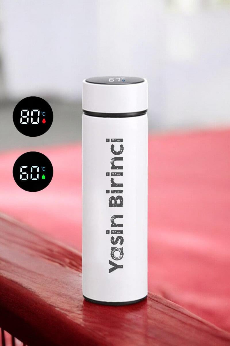 Erkek Sevgiliye Hediye Kişiye Özel Özel Akıllı Termos