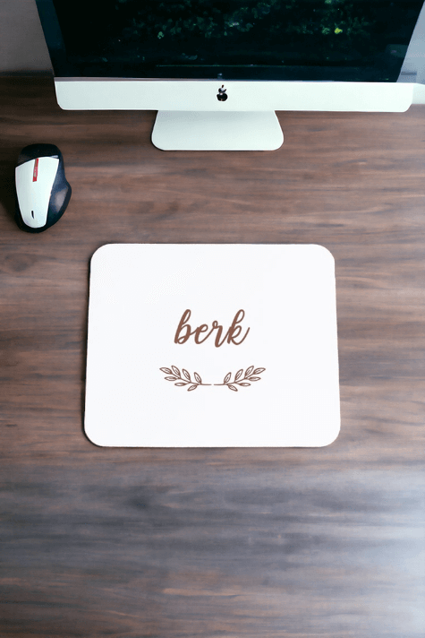 Erkeklere Özel İsim Yazılı Mouse Pad