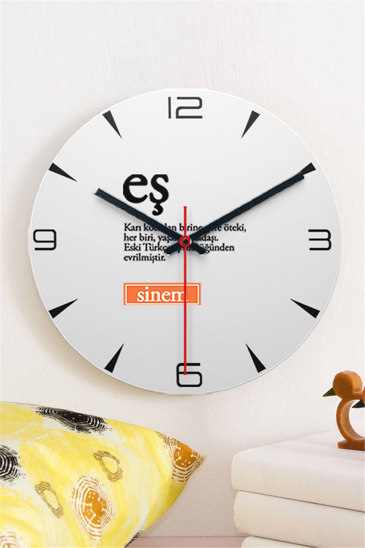 Eş Kelime Anlamı Ahşap Duvar Saati