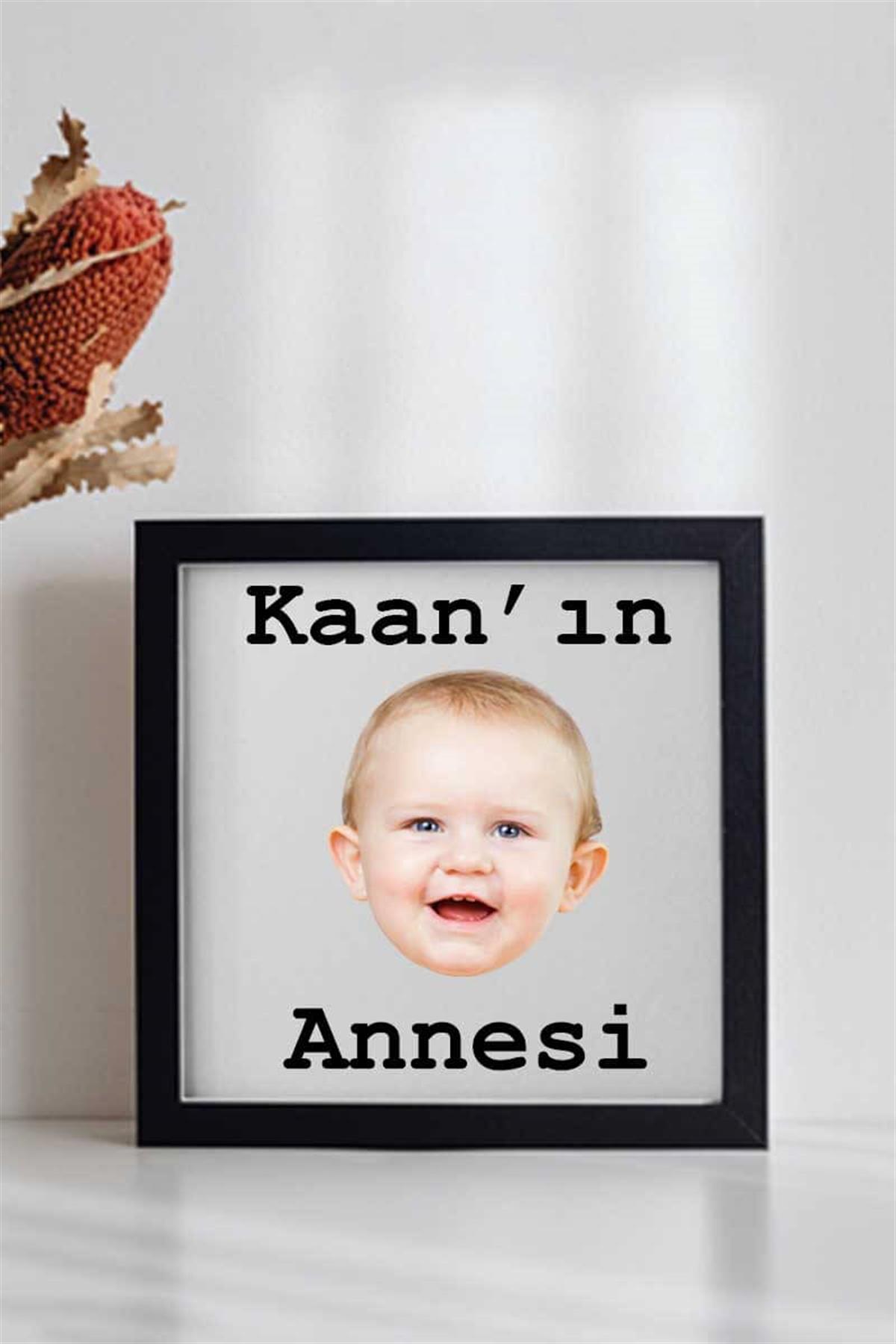 Eşe Anneler Günü Hediyesi Fotoğraflı Kare Çerçeve