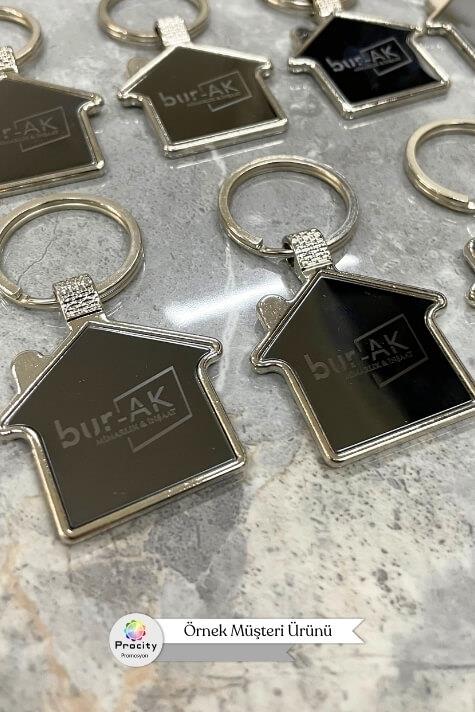 Ev Tasarım Metal Anahtarlık 0165-PETK