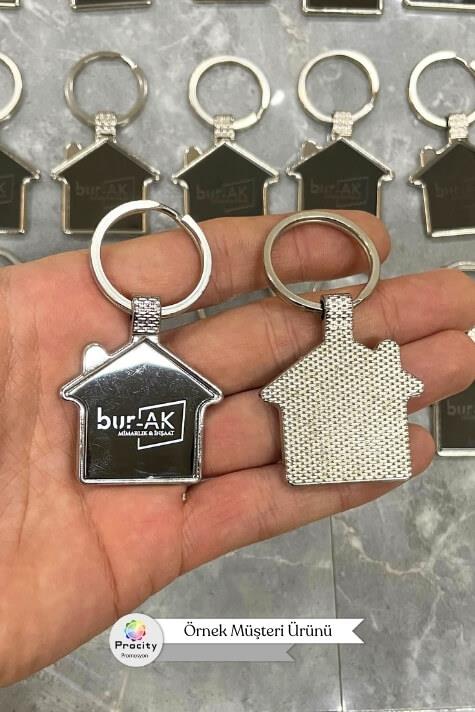 Ev Tasarım Metal Anahtarlık 0165-PETK