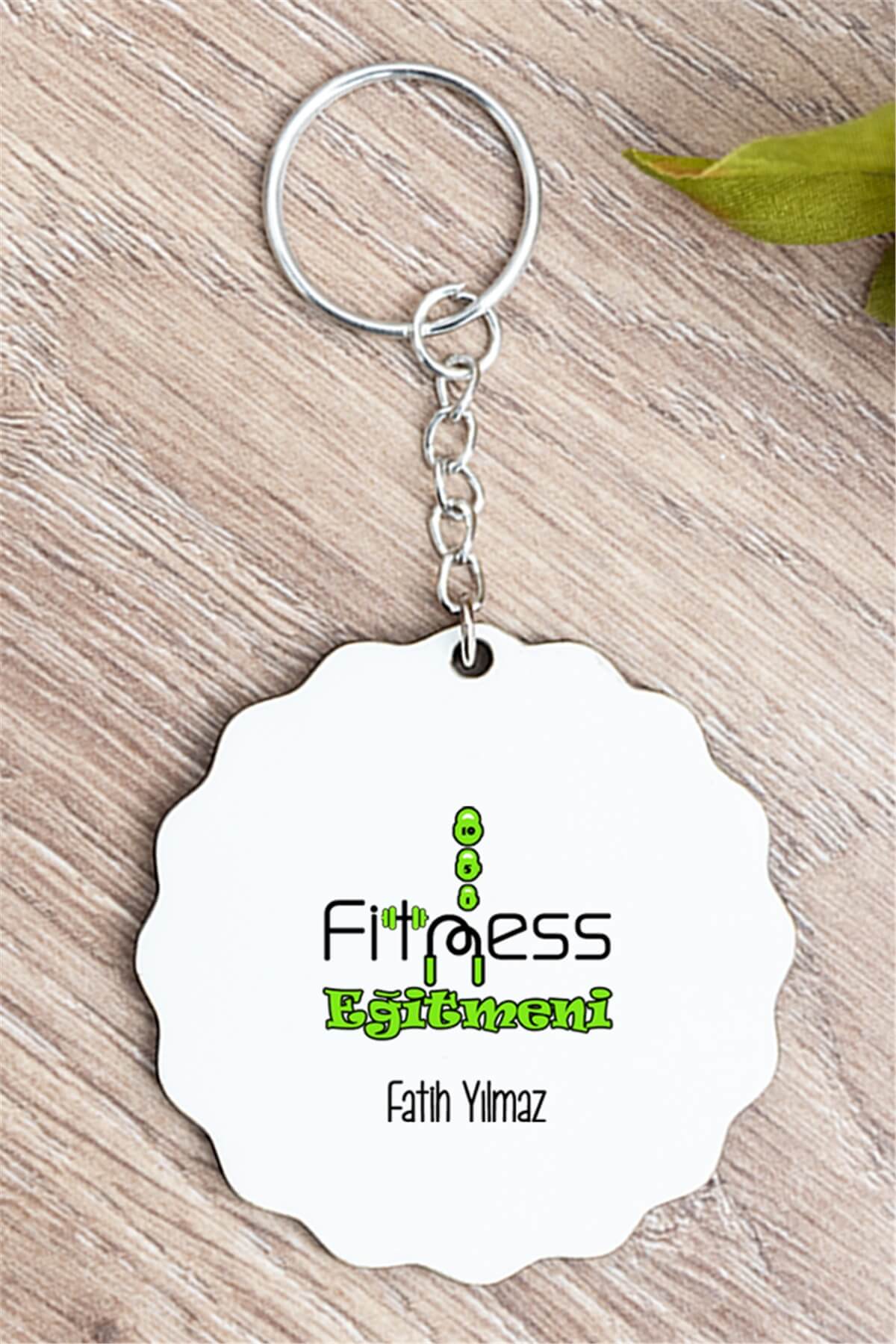 Fitness Eğitmeni Anahtarlık
