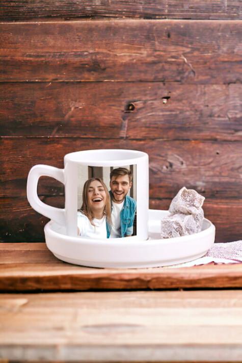 Fotoğraflı Concept Türk Kahvesi Fincanı