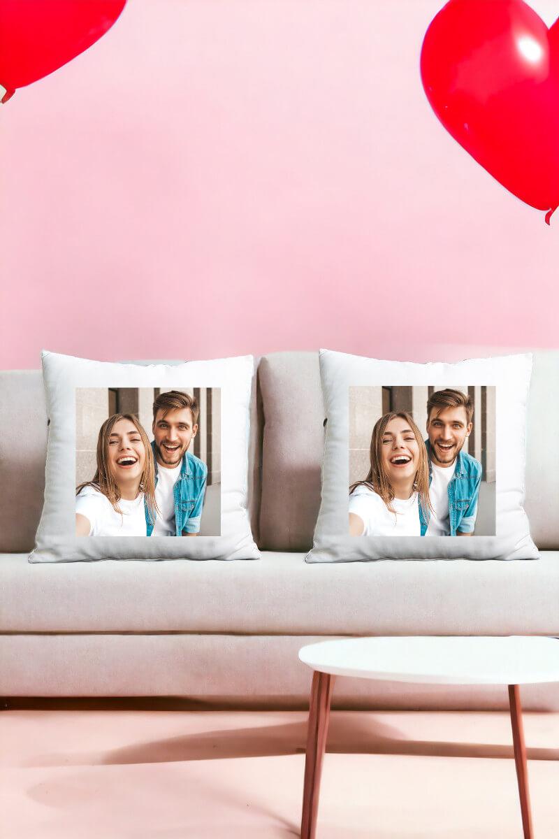 Fotoğraflı İkili Yastık