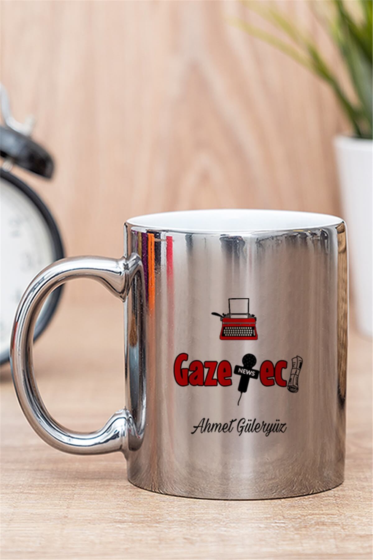 Gazeteci Gold - Silver Kupa Bardak