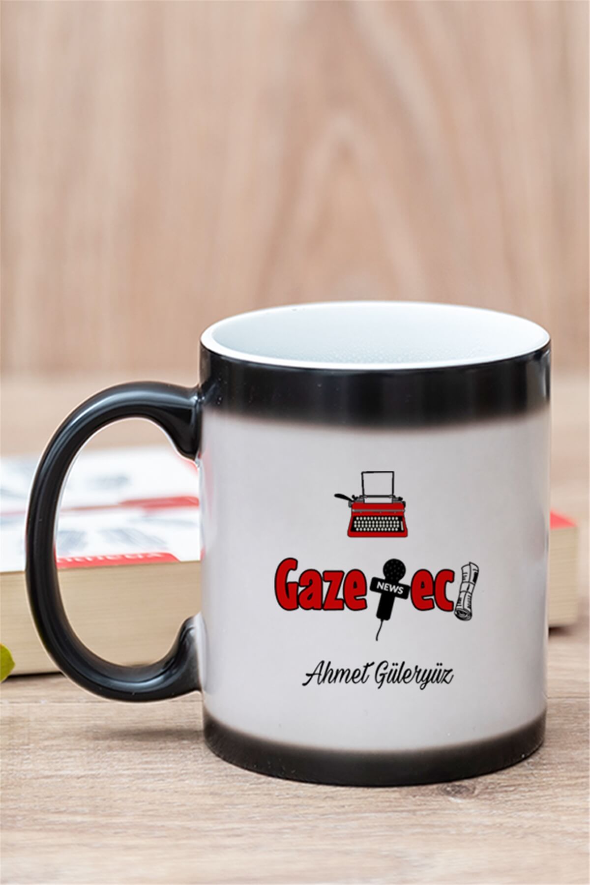 Gazeteci Sihirli Kupa Bardak