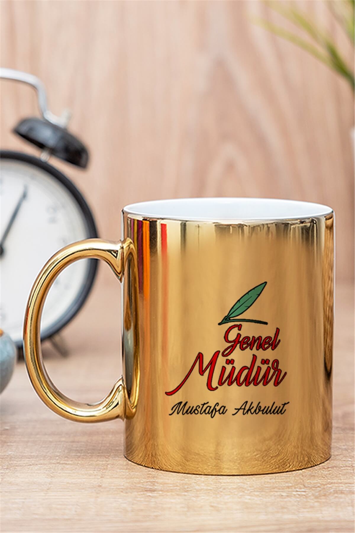 Genel Müdür Gold - Silver Kupa Bardak