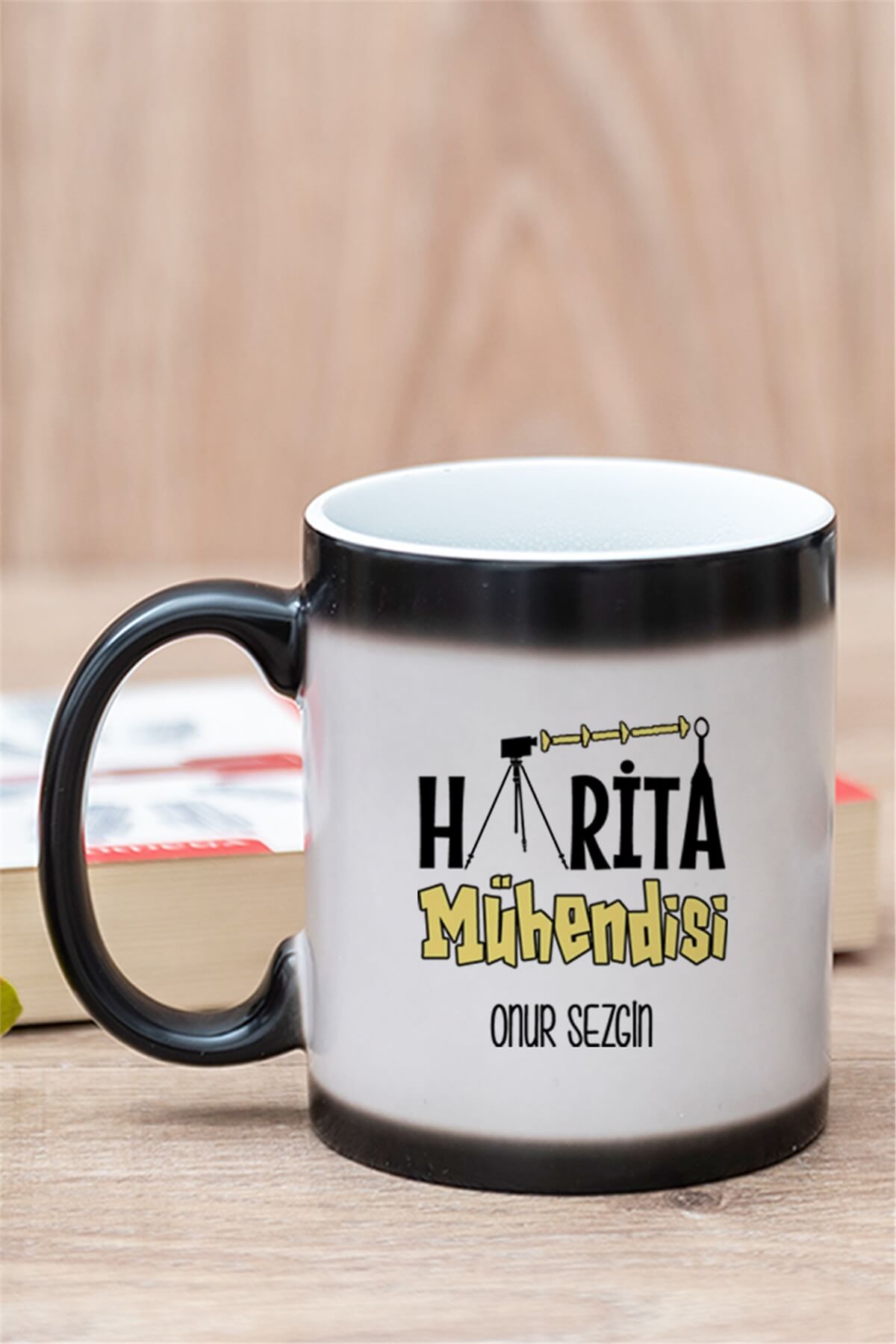 Harita Mühendisi Sihirli Kupa Bardak