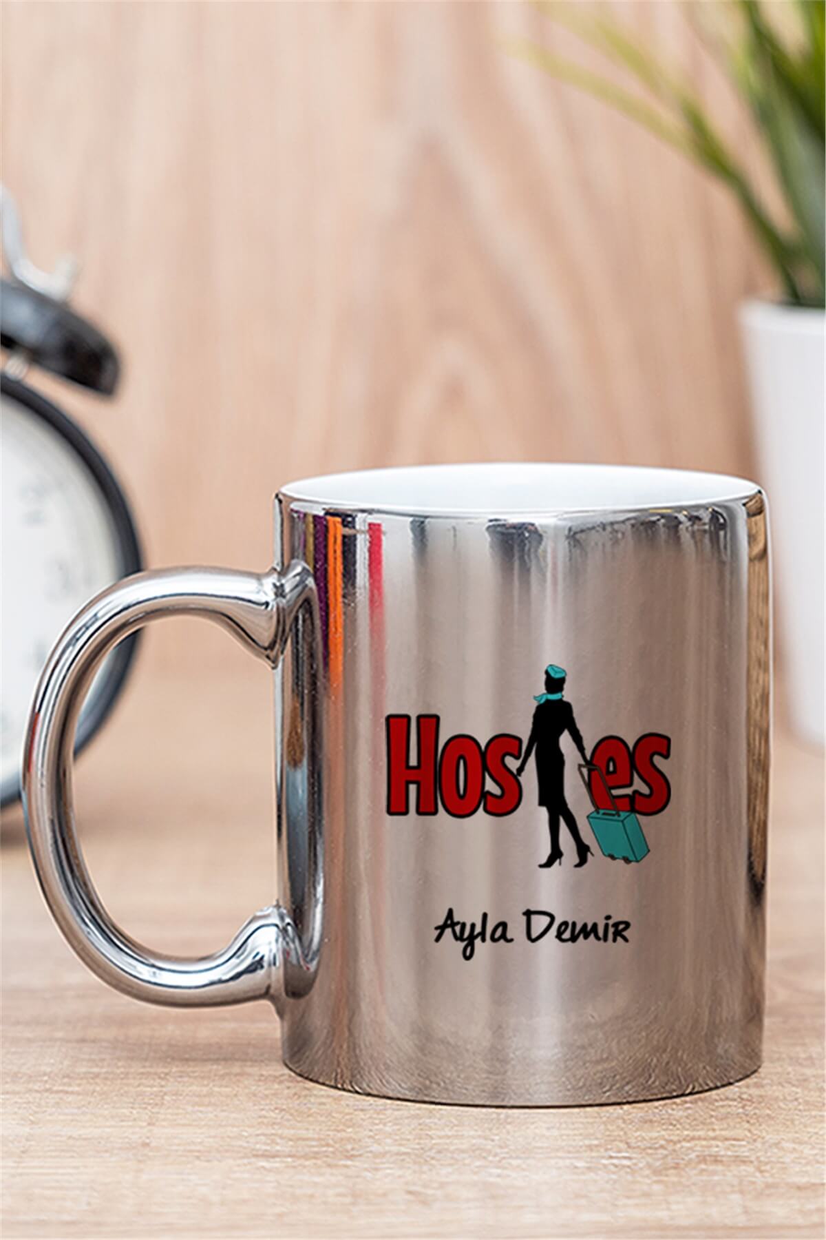 Hostes Gold - Silver Kupa Bardak
